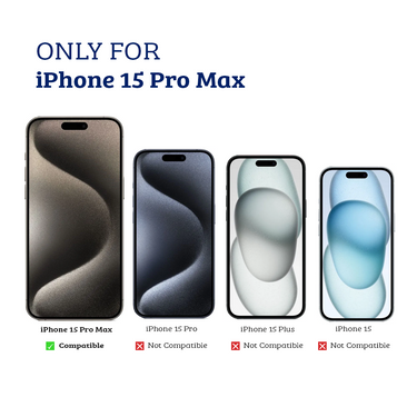 iPhone 15 Pro Max Soft Silicone Jelly Case Cover - Long Lasting With Shock & Drop Protection, And Screen & Camera Lens Guard - Pink Sand